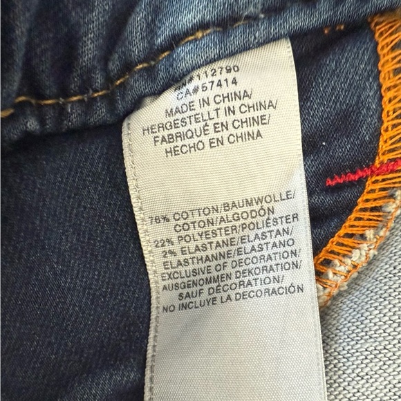 NWT True Religion Women's Blue Skinny Jeans size 34 - Picture 8 of 15